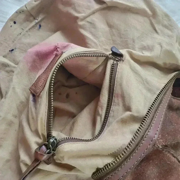 Lucky Brand Y2K Brown Leather Shoulder Bag - Picture 14 of 15